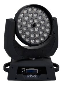 Κινούμενη Ρομποτική Κεφαλή Artemis ZOOM WASH PRO 10°-60° 36*10 Watt CREE LED RGBW 360W 230V DMX512 GloboStar 51116