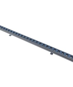 GLOBOSTAR® WASHERMARGO 90153 Μπάρα Φωτισμού Wall Washer LED 24W 2880lm 30° DC 24V Αδιάβροχο IP66 Ψυχρό Λευκό 6000K Dimmable – Bridgelux SMD Chip – Γκρι Ανθρακί – Μ100 x Π8.5 x Υ4cm – 3 Χρόνια Εγγύηση