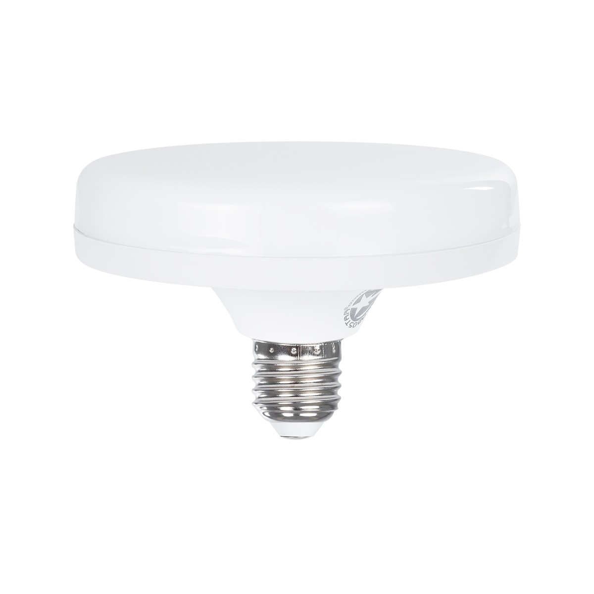 GLOBOSTAR® UFO 60071 Λάμπα E27 F120 LED 22W 2068lm 180° AC 220-240V IP20 Θερμό Λευκό 2700K - Lumileds SMD Chip - Λευκό Γαλακτερό - Μ12 x Π12 x Υ7.5cm - 3 Χρόνια Εγγύηση - Image 2