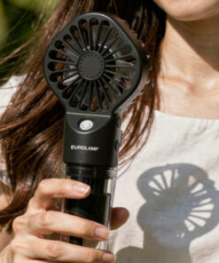 ΑΝΕΜΙΣΤΗΡΑΣ ΧΕΙΡΟΣ MIST ΕΠΑΝΑΦΟΡΤΙΖΟΜΕΝΟΣ Φ6.5 ΜΑΥΡΟ EUROLAMP 300-20555