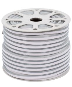 GLOBOSTAR® NEOVALE 70578 Ταινία Neon Flex LED 18W/m 900lm/m 120° DC 220-240V Αδιάβροχο IP65 60 x SMD5050 Chip/m Πολύχρωμο RGB Dimmable – Sanan SMD Chip – Μ100 x Π0.8 x Υ1.6cm – 3 Χρόνια Εγγύηση