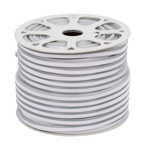 GLOBOSTAR® NEOVALE 70578 Ταινία Neon Flex LED 18W/m 900lm/m 120° DC 220-240V Αδιάβροχο IP65 60 x SMD5050 Chip/m Πολύχρωμο RGB Dimmable – Sanan SMD Chip – Μ100 x Π0.8 x Υ1.6cm – 3 Χρόνια Εγγύηση