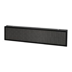 GLOBOSTAR® DISPLAY 90334 Κυλιόμενη Ψηφιακή Επιγραφή P10 Διπλής Όψης LED AC 220-240V Αδιάβροχο IP65 Πορτοκαλί - WiFi Control μέσω FK APP - Αισθητήρας Θερμοκρασίας & Υγρασίας - Μ166 x Π11 x Υ38cm - 2 Χρόνια Εγγύηση