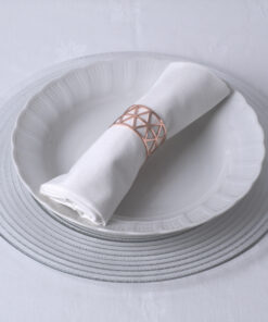 Alternative view of GloboStar® BISTRO 35005 Δαχτυλίδι Πετσέτας Μεταλλικό Χάλκινο Φ4.5 x Υ3cm