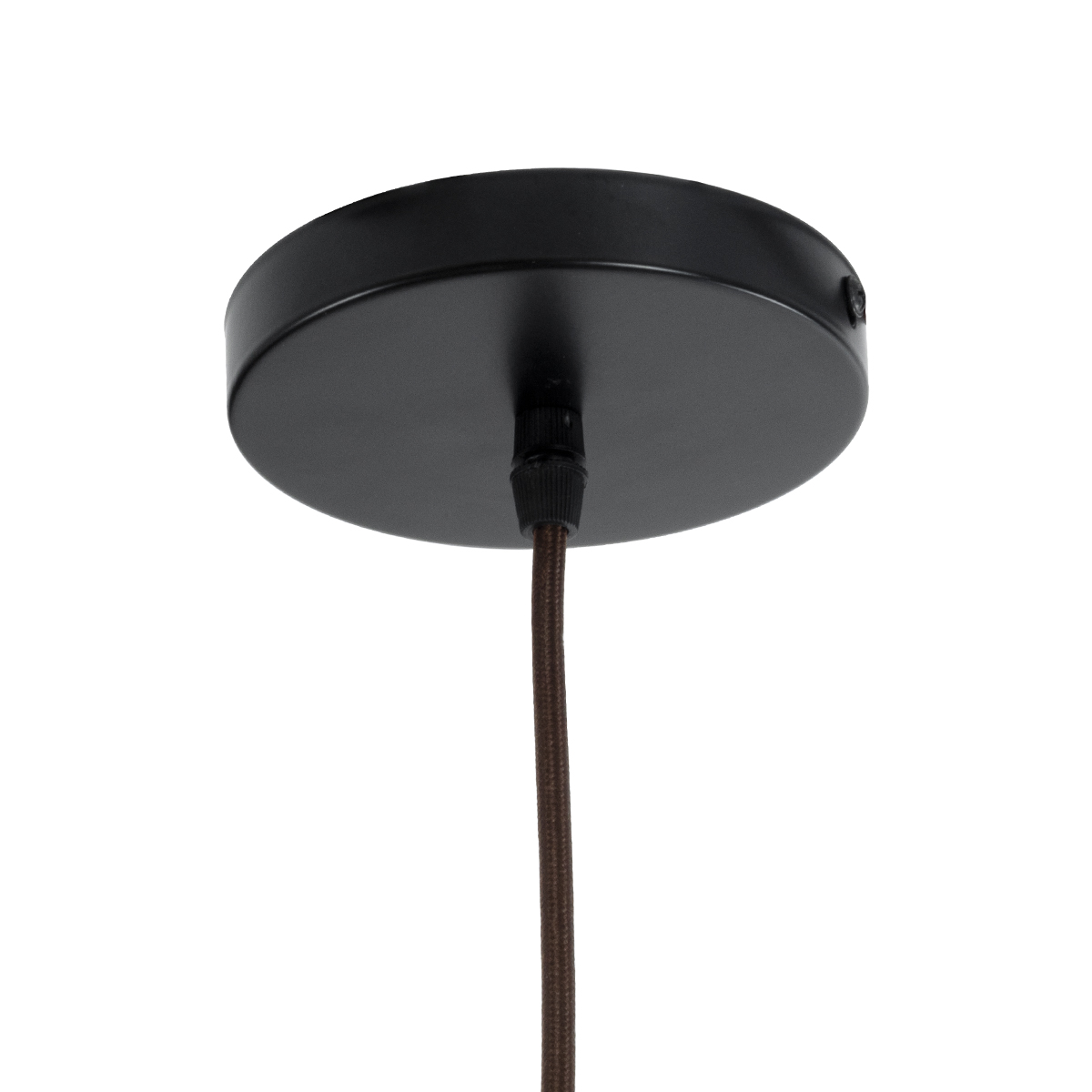 GLOBOSTAR® CUBA 01722 Boho Κρεμαστό Φωτιστικό Οροφής με Ντουί 1 x E27 AC 220-240V IP20 - Καφέ - Μ63 x Π63 x Υ32cm - Image 11