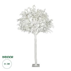 GloboStar® Artificial Garden ALMOND TREE 21114 Τεχνητό Διακοσμητικό Δέντρο Αμυγδαλιά Μ380 x Π380 x Υ300cm