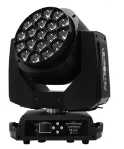 Κινούμενη Ρομποτική Κεφαλή Atlas HAWKEYE 2 K10 BEE EYE PRO 4in1 BEAM - WASH - ROTATION - ZΟΟΜ 4°-60° 19*15 Watt OSRAM LED RGBW 450W 230V DMX512 GloboStar 51151