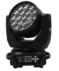 Κινούμενη Ρομποτική Κεφαλή Helios HAWKEYE 1 BEE EYE PRO 4in1 BEAM - WASH - ZΟΟΜ 4°-60° 19*12 Watt OSRAM LED RGBW 300W 230V DMX512 GloboStar 51152