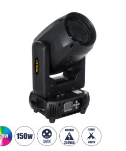 GloboStar® HERA 51169 Επαγγελματική Κινούμενη Ρομποτική Κεφαλή Super BEAM Light CREE LED 150W AC 220V-240V IP20 RGBW DMX512 - Μ25.5 x Π18 x Υ43cm - 2 Χρόνια Εγγύηση