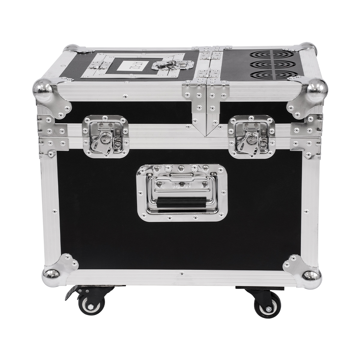 GloboStar® 51170 MERMAID Επαγγελματική Επιδαπέδια Μηχανή Double Haze Machine - Διπλού Εφέ Ομίχλης-Νέφωσης 600W AC 220V-240V DMX512 Display on Body & Ασύρματο Χειριστήριο σε Flight Case - Μαύρο - L49.5 x W38 x H45cm - Image 9