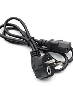 Ρευματολήπτης PC IEC-320-C13 3 Pin Μήκος 110cm Schuko EU Plug High Quality GloboStar 51193