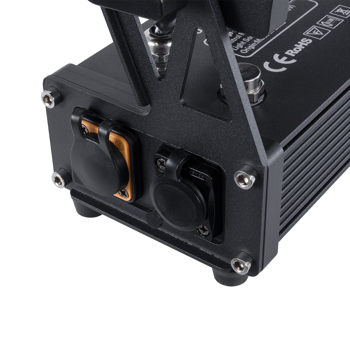GloboStar® 51198 CYRUS Επαγγελματική Κεφαλή PAR DMX512 180W AC 220V-240V 6in1 - SPOT 25° OSRAM LED Αδιάβροχη IP65 RGBW+UV - Μαύρο - Μ30 x Π14 x Υ19cm - 2 Χρόνια Εγγύηση - Image 10