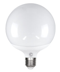 GLOBOSTAR® BUBBLE 60044 Λάμπα E27 G125 LED 20W 1880lm 260° AC 220-240V IP20 Θερμό Λευκό 2700K - Lumileds SMD Chip - Λευκό Γαλακτερό - Μ6 x Π6 x Υ11.9cm - 3 Χρόνια Εγγύηση
