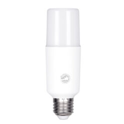 GLOBOSTAR® STICK 60057 Λάμπα E27 LED 14W 1624lm 260° AC 220-240V Αδιάβροχο IP54 Ψυχρό Λευκό 6000K - Lumileds SMD Chip - Λευκό Γαλακτερό - Μ4.5 x Π4.5 x Υ13.7cm - 3 Χρόνια Εγγύηση