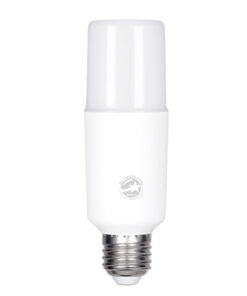 GLOBOSTAR® STICK 60057 Λάμπα E27 LED 14W 1624lm 260° AC 220-240V Αδιάβροχο IP54 Ψυχρό Λευκό 6000K - Lumileds SMD Chip - Λευκό Γαλακτερό - Μ4.5 x Π4.5 x Υ13.7cm - 3 Χρόνια Εγγύηση