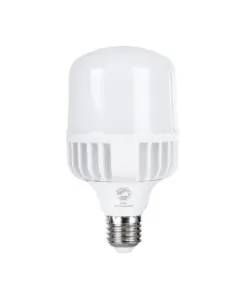 GLOBOSTAR® HIGHBAY 60061 Λάμπα E27 LED 25W 2910lm 260° AC 220-240V Αδιάβροχο IP44 Φυσικό Λευκό 4500K - Lumileds SMD Chip - Λευκό Γαλακτερό - Μ8 x Π8 x Υ15cm - 3 Χρόνια Εγγύηση