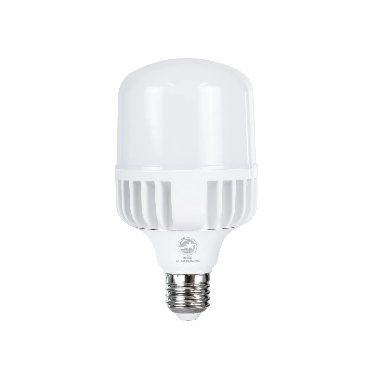 GLOBOSTAR® HIGHBAY 60061 Λάμπα E27 LED 25W 2910lm 260° AC 220-240V Αδιάβροχο IP44 Φυσικό Λευκό 4500K - Lumileds SMD Chip - Λευκό Γαλακτερό - Μ8 x Π8 x Υ15cm - 3 Χρόνια Εγγύηση