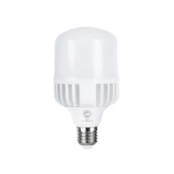 GLOBOSTAR® HIGHBAY 60062 Λάμπα E27 LED 25W 2350lm 260° AC 220-240V Αδιάβροχο IP44 Θερμό Λευκό 2700K - Lumileds SMD Chip - Λευκό Γαλακτερό - Μ8 x Π8 x Υ15cm - 3 Χρόνια Εγγύηση