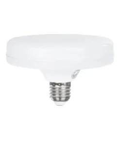 GLOBOSTAR® UFO 60070 Λάμπα E27 F120 LED 22W 2134lm 180° AC 220-240V IP20 Φυσικό Λευκό 4500K - Lumileds SMD Chip - Λευκό Γαλακτερό - Μ12 x Π12 x Υ7.5cm - 3 Χρόνια Εγγύηση