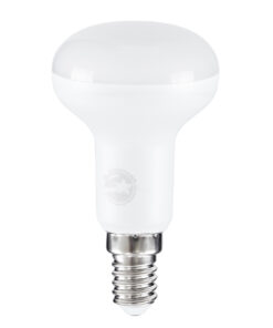 GloboStar® SPOTBULB 60075 Λάμπα E14 R50 LED 8W 800lm 120° AC 220-240V IP20 Ψυχρό Λευκό 6000K - Lumileds SMD Chip - Λευκό Γαλακτερό - Μ5 x Π5 x Υ8.9cm - 3 Χρόνια Εγγύηση
