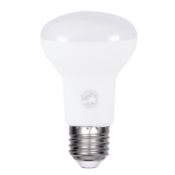 GloboStar® SPOTBULB 60078 Λάμπα E27 R63 LED 10W 1000lm 120° AC 220-240V IP20 Ψυχρό Λευκό 6000K - Lumileds SMD Chip - Λευκό Γαλακτερό - Μ6.3 x Π6.3 x Υ10.4cm - 3 Χρόνια Εγγύηση
