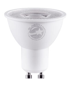 GLOBOSTAR® BEAMO 60121 Σποτ GU10 MR16 LED 7W 735lm 38° AC 220-240V IP20 Φυσικό Λευκό 4500K Dimmable - Bridgelux SMD Chip - Μ5 x Π5 x Υ5.2cm - 3 Χρόνια Εγγύηση