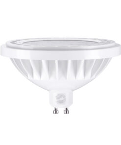 GLOBOSTAR® SPOTAR 60123 Σποτ GU10 AR111 LED 12W 1200lm 36° AC 220-240V IP20 Ψυχρό Λευκό 6000K - Μ11 x Π11 x Υ6.6cm - 3 Χρόνια Εγγύηση