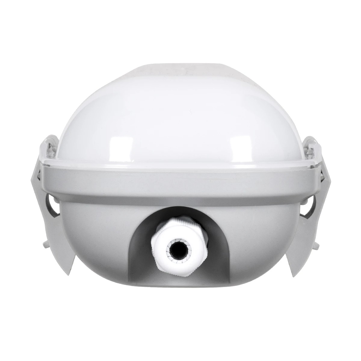 GLOBOSTAR® EMERGANO 60179 60cm Γραμμικό Βιομηχανικό Φωτιστικό Tri-Proof Τεχνολογίας Emergency με Ενσωματωμένη Μπαταρία Li-Ion 3.7V 2600mAH & Αυτονομία 3 Ώρες LED 24W 3120lm 120° AC 220-240V Αδιάβροχο IP65 Ψυχρό Λευκό 6000K - LUMILEDs SMD Chip & TÜV SÜD Driver - Γκρι με Γαλακτερό Κάλυμμα Πλαστικό PC - Μ60 x Π10.5 x Υ8cm - 5 Χρόνια Εγγύση - Image 5