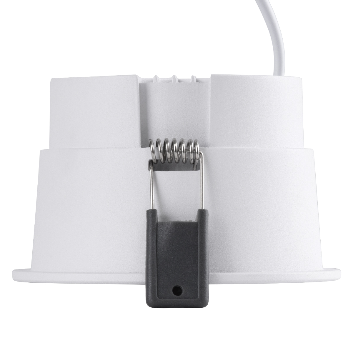GLOBOSTAR® PLUTO-B 60260 Χωνευτό Downlight Σποτ με Honeycomb Anti Glare Reflector LED 15W 1950lm 38° AC 220-240V IP20 Φυσικό Λευκό 4500K - Bridgelux COB Chip & TÜV SÜD Driver - Λευκό Ματ - Μ10.4 x Π10.4 x Υ6.5cm / Q9.5cm - 5 Χρόνια Εγγύηση - Image 5