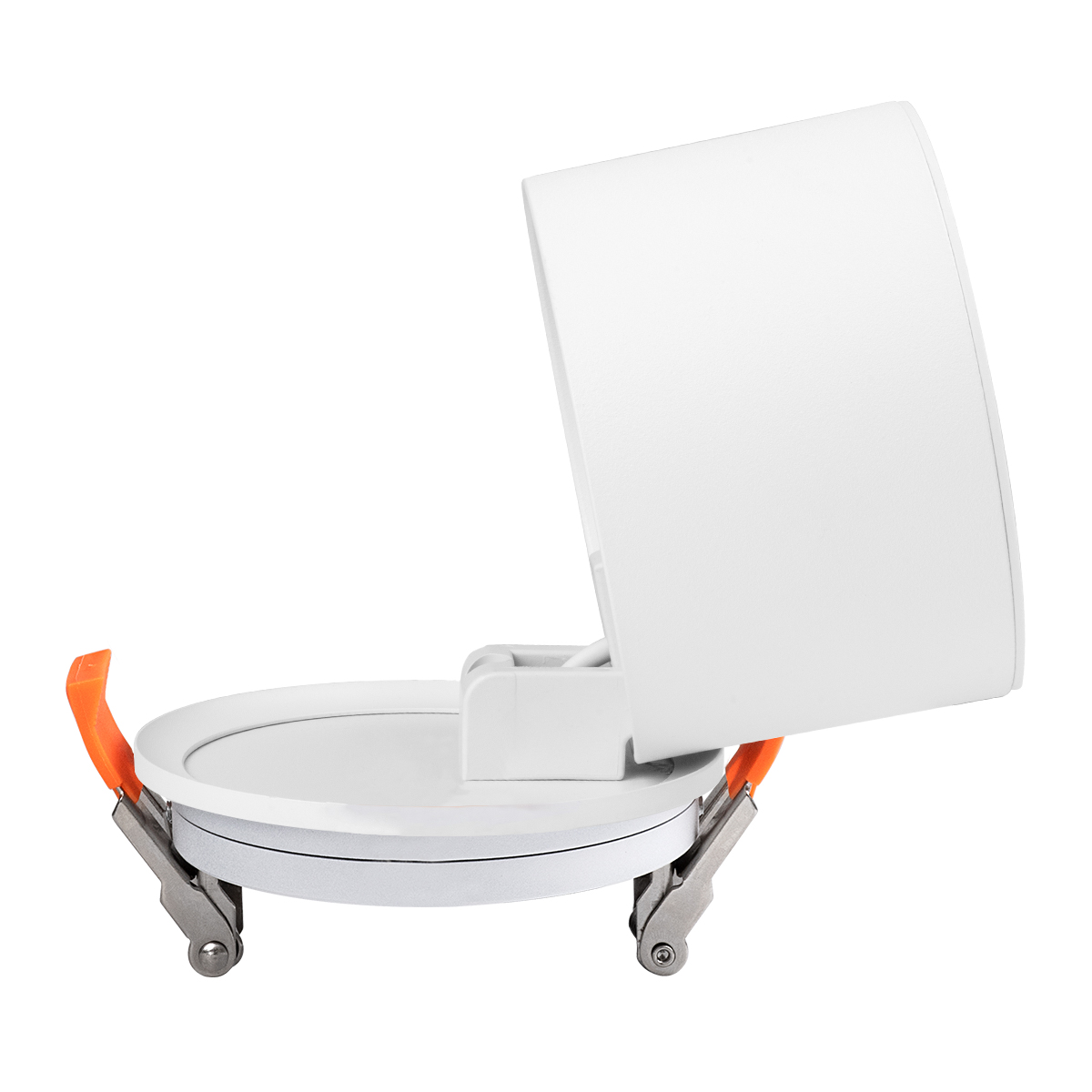 GLOBOSTAR® OMEGA-R 60295 Χωνευτό Κινούμενο Downlight Σποτ LED 12W 1500lm 36° AC 220-240V IP20 Θερμό Λευκό 2700K - Bridgelux COB Chip & TÜV SÜD Driver - Λευκό Ματ - Μ10 x Π10 x Υ8.2cm / Q9cm - 5 Χρόνια Εγγύηση - Image 11