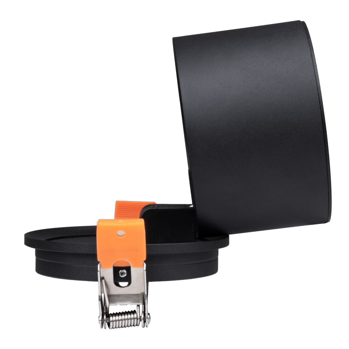 GLOBOSTAR® OMEGA-R 60296 Χωνευτό Κινούμενο Downlight Σποτ LED 12W 1560lm 36° AC 220-240V IP20 Φυσικό Λευκό 4500K - Bridgelux COB Chip & TÜV SÜD Driver - Μαύρο Ματ - Μ10 x Π10 x Υ8.2cm / Q9cm - 5 Χρόνια Εγγύηση - Image 7