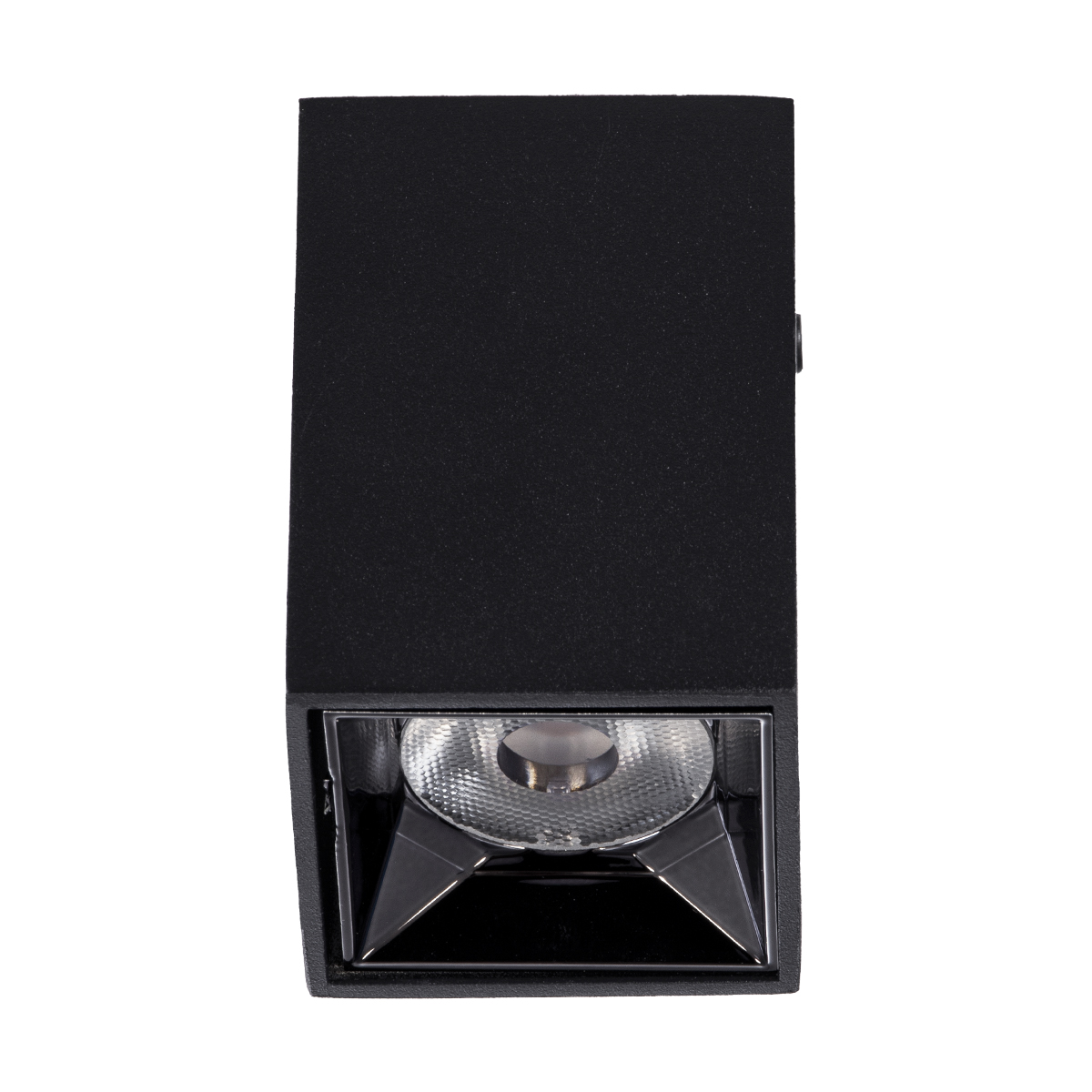 GLOBOSTAR® LUMINAR 60321 Downlight Σποτ LED 3W 405lm 36° AC 220-240V IP20 Θερμό Λευκό 2700K - Osram SMD Chip & TÜV SÜD Driver - Μαύρο Ματ - Μ4.2 x Π4.2 x Υ6.6cm - 5 Χρόνια Εγγύηση - Image 4