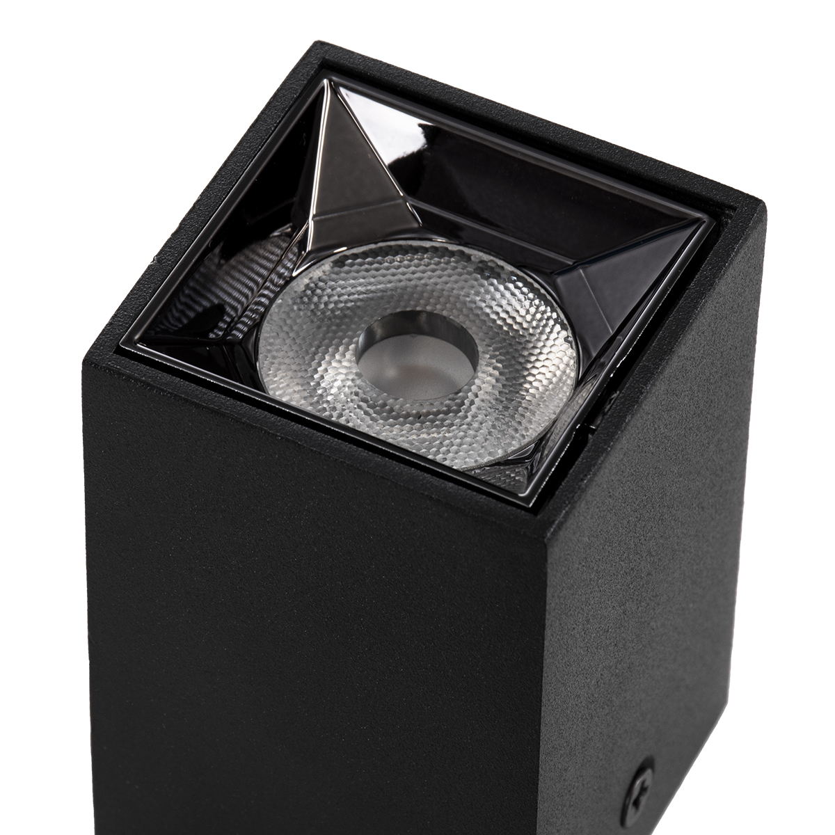 GLOBOSTAR® LUMINAR 60321 Downlight Σποτ LED 3W 405lm 36° AC 220-240V IP20 Θερμό Λευκό 2700K - Osram SMD Chip & TÜV SÜD Driver - Μαύρο Ματ - Μ4.2 x Π4.2 x Υ6.6cm - 5 Χρόνια Εγγύηση - Image 7