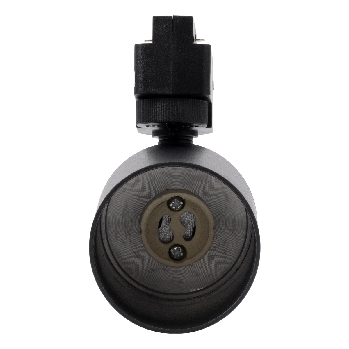 GLOBOSTAR® LEO 60353 Κινούμενο Φωτιστικό Σποτ Ράγας με Ντουί 1 x GU10 AC 220-240V IP20 - Μαύρο Ματ - Μ6 x Π6 x Υ19cm - Image 7