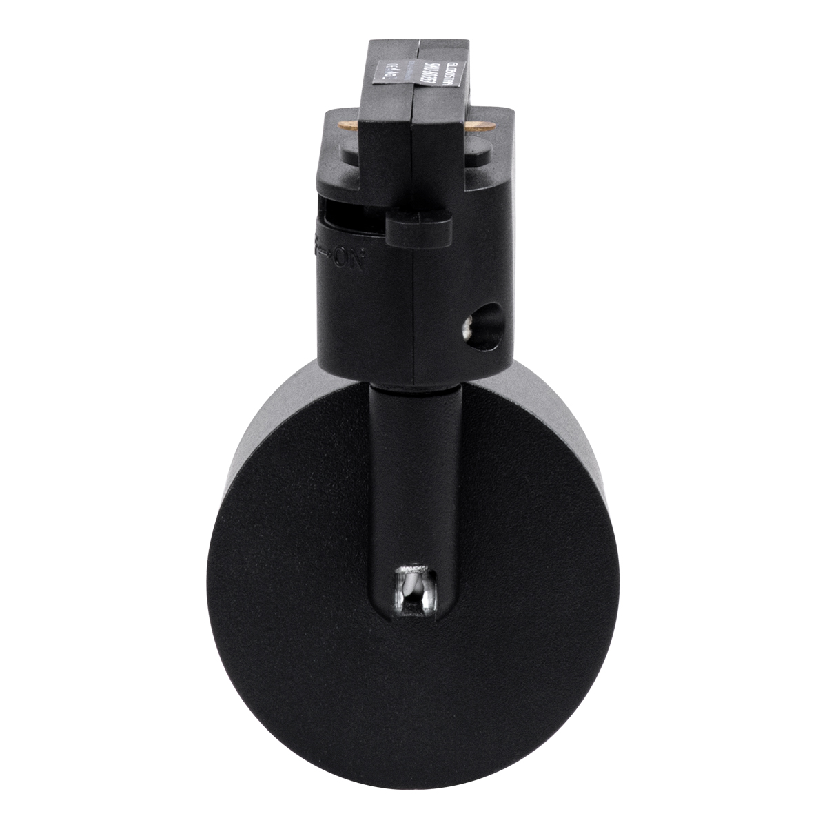 GLOBOSTAR® LEO 60353 Κινούμενο Φωτιστικό Σποτ Ράγας με Ντουί 1 x GU10 AC 220-240V IP20 - Μαύρο Ματ - Μ6 x Π6 x Υ19cm - Image 8