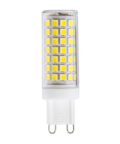 GLOBOSTAR® TUBΙTO 60390 Λάμπα G9 63mm LED 4W 584lm 360° AC 220-240V IP20 Ψυχρό Λευκό 6000K Dimmable - Lumileds SMD Chip - Μ1.8 x Π1.8 x Υ6.3cm - 3 Χρόνια Εγγύηση