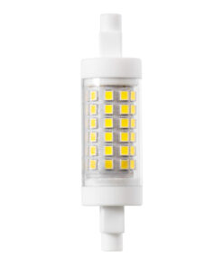 GLOBOSTAR® TUBINI 60393 Λάμπα R7S 78mm LED 7W 847lm 360° AC 220-240V IP20 Ψυχρό Λευκό 6000K - Lumileds SMD Chip - Μ2 x Π2 x Υ7.8cm - 3 Χρόνια Εγγύηση
