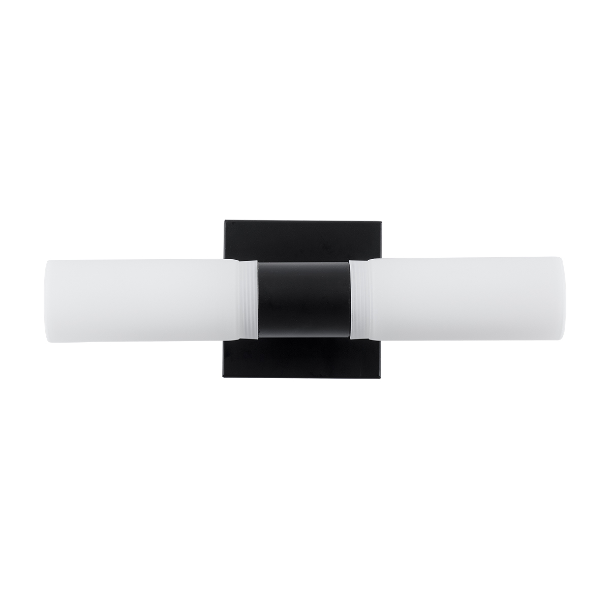 GLOBOSTAR® ANAIS 60408 Μοντέρνο Φωτιστικό Τοίχου - Απλίκα Καθρέπτη Μπάνιου με Ντουί 2 x G9 AC 220-240V IP44 - Μαύρο Ματ & Λευκό - Μ34 x Π12 x Υ11cm - Image 5