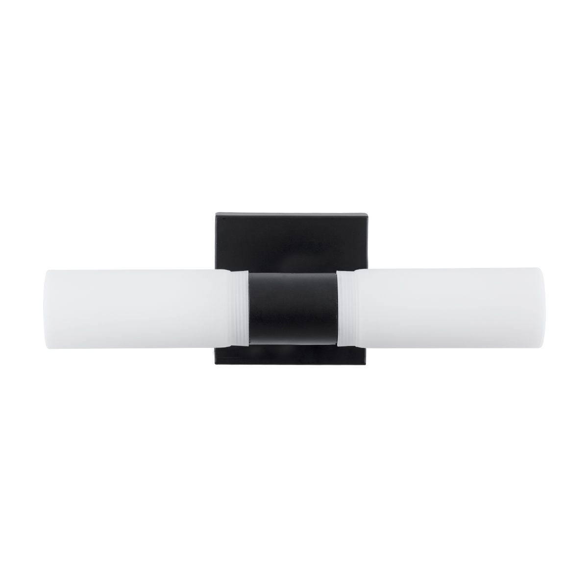 GLOBOSTAR® ANAIS 60408 Μοντέρνο Φωτιστικό Τοίχου - Απλίκα Καθρέπτη Μπάνιου με Ντουί 2 x G9 AC 220-240V IP44 - Μαύρο Ματ & Λευκό - Μ34 x Π12 x Υ11cm - Image 6