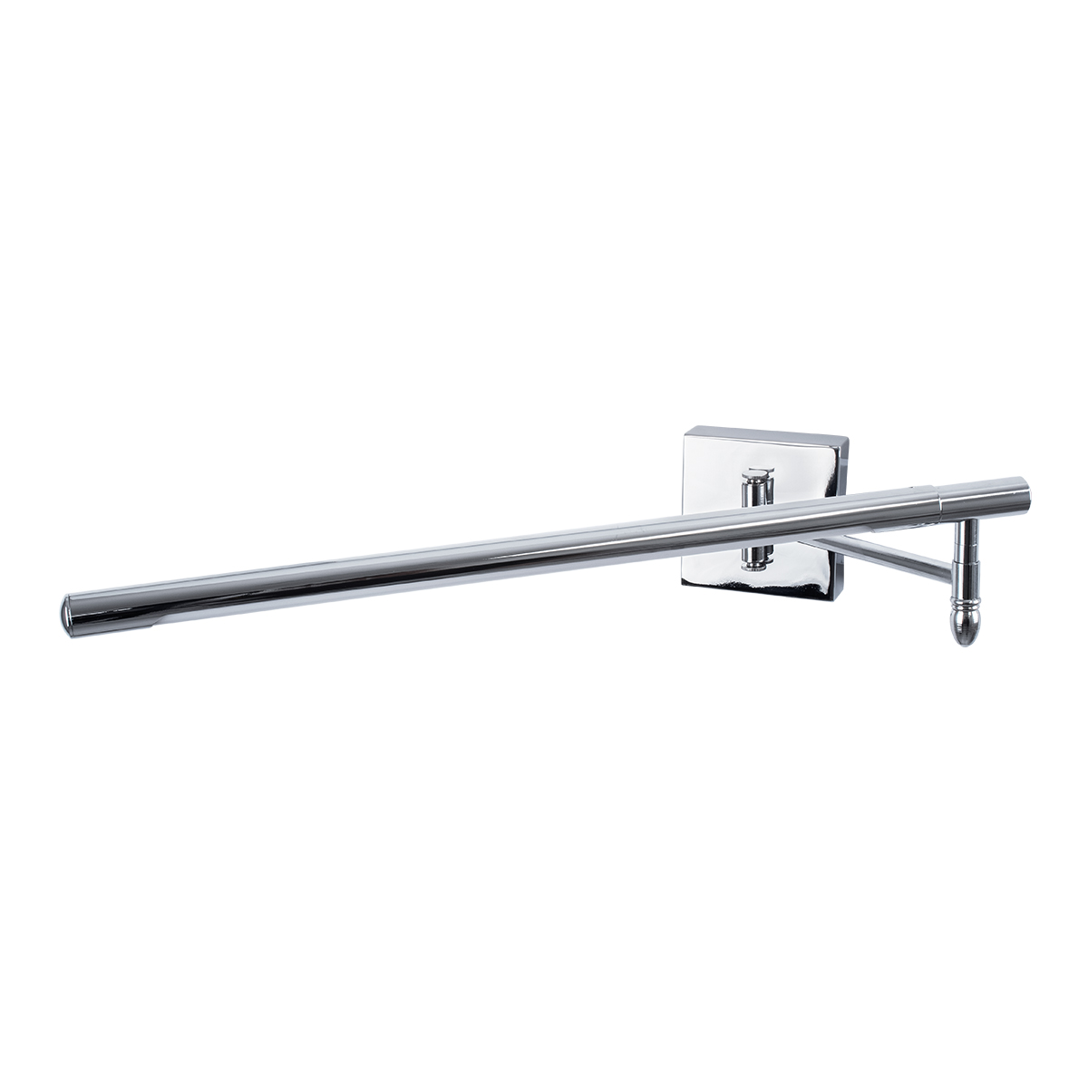 GLOBOSTAR® FRIDA 60458 Μοντέρνο Φωτιστικό Τοίχου - Απλίκα Καθρέπτη Μπάνιου LED 12W 1400lm 120° AC 220-240V IP44 Φυσικό Λευκό 4500K - Lumileds SMD Chip & TÜV SÜD Driver - Νίκελ Χρώμιο - Μ51 x Π25 x Υ10cm - 3 Χρόνια Εγγύηση - Image 4