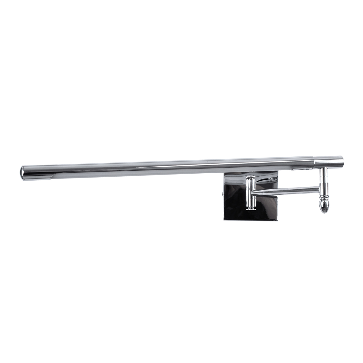 GLOBOSTAR® FRIDA 60458 Μοντέρνο Φωτιστικό Τοίχου - Απλίκα Καθρέπτη Μπάνιου LED 12W 1400lm 120° AC 220-240V IP44 Φυσικό Λευκό 4500K - Lumileds SMD Chip & TÜV SÜD Driver - Νίκελ Χρώμιο - Μ51 x Π25 x Υ10cm - 3 Χρόνια Εγγύηση - Image 5