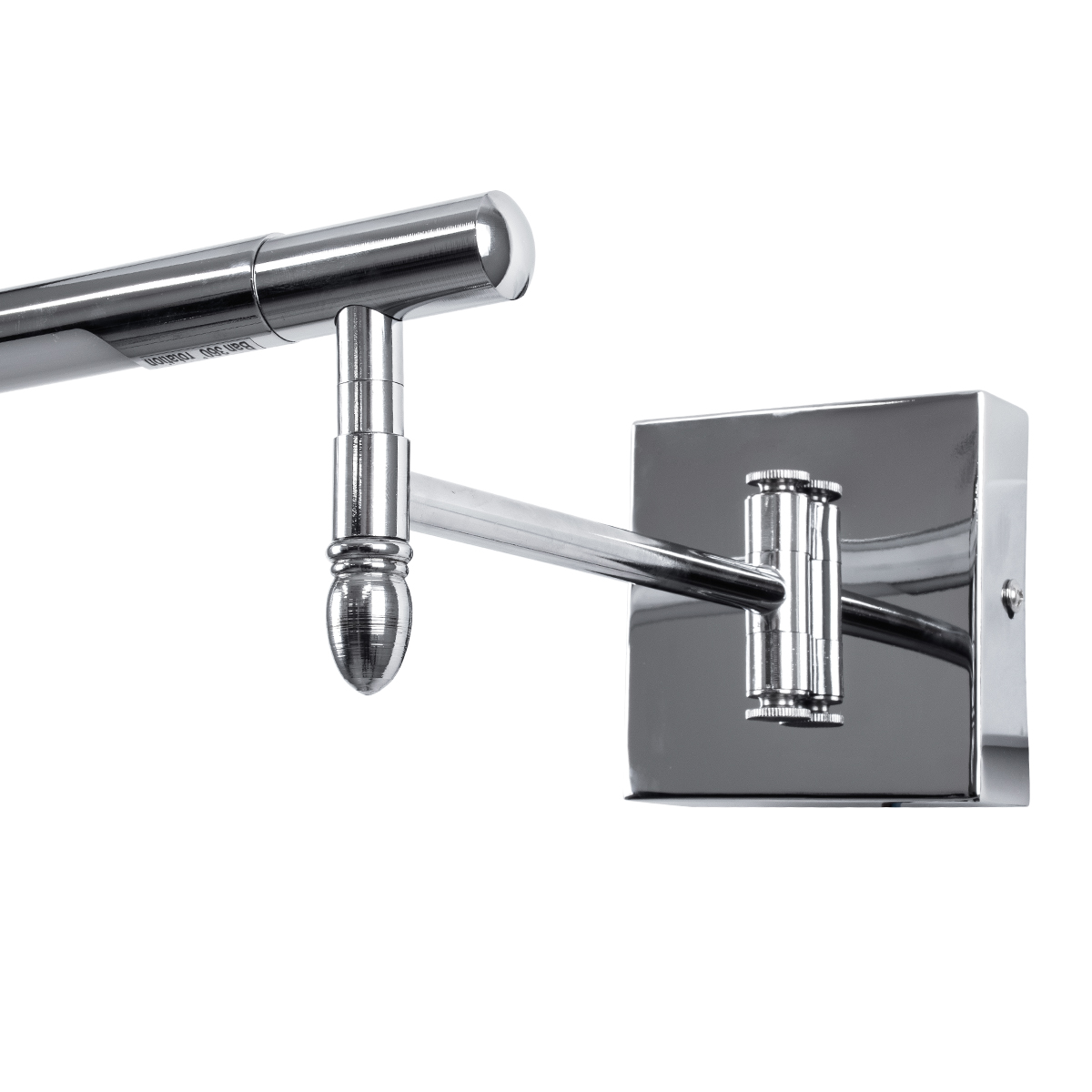 GLOBOSTAR® FRIDA 60458 Μοντέρνο Φωτιστικό Τοίχου - Απλίκα Καθρέπτη Μπάνιου LED 12W 1400lm 120° AC 220-240V IP44 Φυσικό Λευκό 4500K - Lumileds SMD Chip & TÜV SÜD Driver - Νίκελ Χρώμιο - Μ51 x Π25 x Υ10cm - 3 Χρόνια Εγγύηση - Image 7