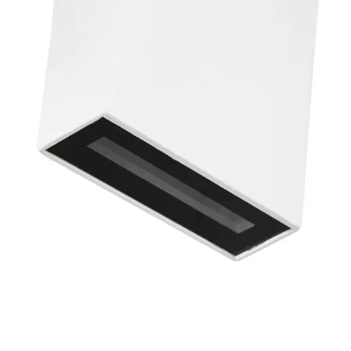 GLOBOSTAR® TRIANDE 60554 Μοντέρνο Φωτιστικό Τοίχου - Απλίκα LED 10W 1200lm 5°/60° AC 220-240V Αδιάβροχο IP65 Φυσικό Λευκό 4500K - Bridgelux COB Chip & TÜV SÜD Driver - Λευκό Ματ - Μ8.5 x Π8.5 x Υ20cm - 5 Χρόνια Εγγύηση - Image 6