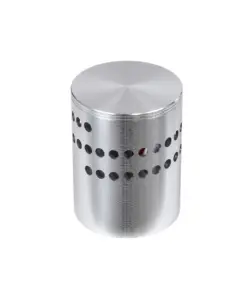 GLOBOSTAR® STAINS 60596 Μοντέρνο Φωτιστικό Τοίχου - Απλίκα LED 5W 300lm 180° AC 220-240V IP44 Μπλε - Bridgelux SMD Chip & TÜV SÜD Driver - Νίκελ Βούρτσας - Μ5.5 x Π5.5 x Υ7cm - 5 Χρόνια Εγγύηση