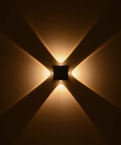 kelvo® ARKOS KLV-101-0111 Φωτιστικό Τοίχου / Απλίκα LED 8W 840lm 15° AC 220-240V Αδιάβροχο IP65 Θερμό Λευκό 2700K – CREE SMD Chip & TÜV SÜD Driver – Γκρι Ανθρακί Ματ – Μ14 x Π5.5 x Υ14cm – 5 Χρόνια Εγγύηση
