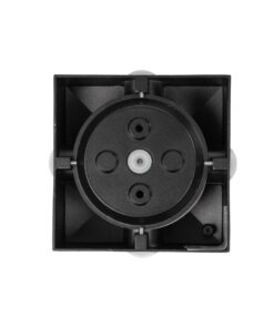 kelvo® ARKOS KLV-101-0110 Φωτιστικό Τοίχου / Απλίκα LED 8W 840lm 15° AC 220-240V Αδιάβροχο IP65 Θερμό Λευκό 2700K – CREE SMD Chip & TÜV SÜD Driver – Μαύρο Ματ – Μ14 x Π5.5 x Υ14cm – 5 Χρόνια Εγγύηση