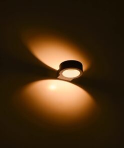 kelvo® AURA KLV-101-0115 Φωτιστικό Τοίχου / Απλίκα LED 7W 875lm 45° AC 220-240V Αδιάβροχο IP65 Θερμό Λευκό 2700K – Bridgelux COB Chip & TÜV SÜD Driver – Λευκό Ματ – Μ15 x Π13 x Υ4.5cm – 5 Χρόνια Εγγύηση