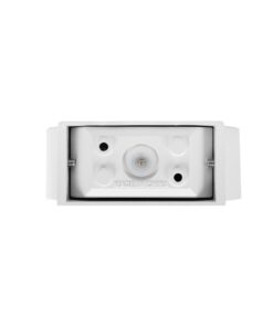 kelvo® AURA KLV-101-0115 Φωτιστικό Τοίχου / Απλίκα LED 7W 875lm 45° AC 220-240V Αδιάβροχο IP65 Θερμό Λευκό 2700K – Bridgelux COB Chip & TÜV SÜD Driver – Λευκό Ματ – Μ15 x Π13 x Υ4.5cm – 5 Χρόνια Εγγύηση