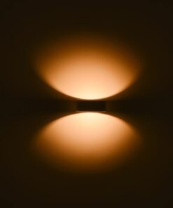 kelvo® AURA KLV-101-0115 Φωτιστικό Τοίχου / Απλίκα LED 7W 875lm 45° AC 220-240V Αδιάβροχο IP65 Θερμό Λευκό 2700K – Bridgelux COB Chip & TÜV SÜD Driver – Λευκό Ματ – Μ15 x Π13 x Υ4.5cm – 5 Χρόνια Εγγύηση