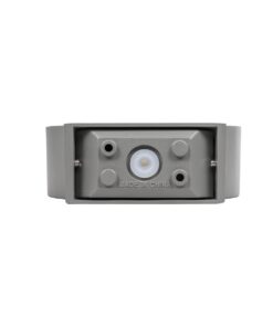 kelvo® AURA KLV-101-0114 Φωτιστικό Τοίχου / Απλίκα LED 7W 875lm 45° AC 220-240V Αδιάβροχο IP65 Θερμό Λευκό 2700K – Bridgelux COB Chip & TÜV SÜD Driver – Γκρι Ανθρακί Ματ – Μ15 x Π13 x Υ4.5cm – 5 Χρόνια Εγγύηση